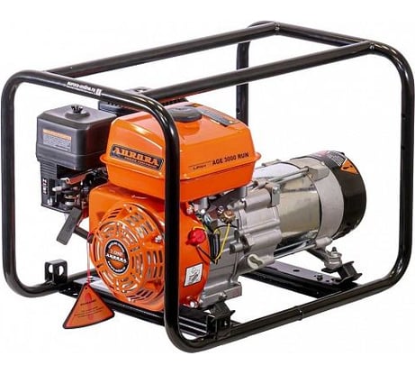 Генератор Aurora AGE 3000 RUN /max.3.0кВт, 220В/ бензин 27899