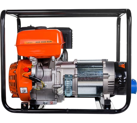 Генератор Aurora AGE 5500 RUN /max.5.5кВт, 220В/ бензин 27901