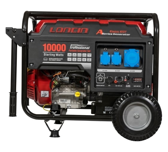 Генератор Loncin LC10000D-AS, 3-х фазный 00-00152817 - выгодная цена, отзывы, характеристики, фото - купить в Москве и РФ