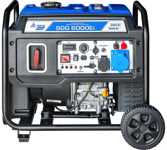 Бензогенератор инверторный ТСС SGG 6000Ei 060059