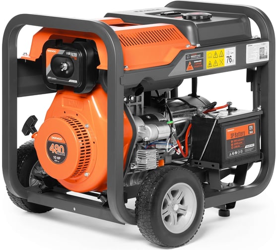 Дизельный генератор DAEWOO с функцией DUAL POWER DDAE 6000DXE-3