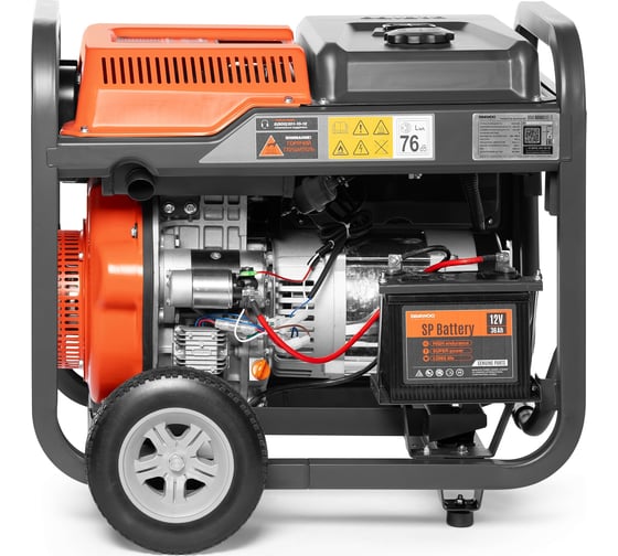 Дизельный генератор DAEWOO с функцией DUAL POWER DDAE 6000DXE-3