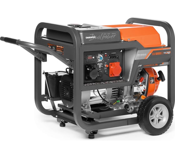 Дизельный генератор DAEWOO с функцией DUAL POWER DDAE 6000DXE-3