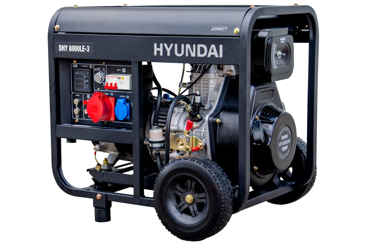 Hyundai DHY 8000LE-3 — фото модели из карточки магазина
