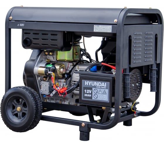 Дизельный генератор Hyundai DHY 8000LE-3