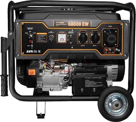 Бензиновый генератор FOXWELD Expert G8500 EW в комплекте с блоком автоматики 8221