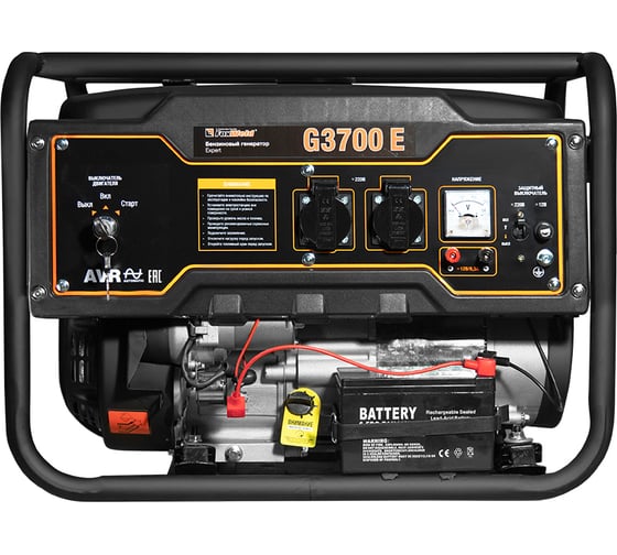 Бензиновый генератор FOXWELD Expert G3700 E 7244