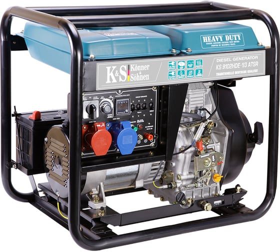 Дизельный генератор Konner&Sohnen KS 9102HDE - 1/3 ATSR