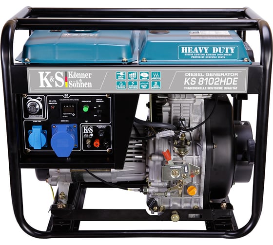 Дизельный генератор Konner&Sohnen KS 8102HDE