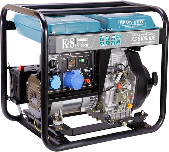 Дизельный генератор Konner&Sohnen KS 8102HDE