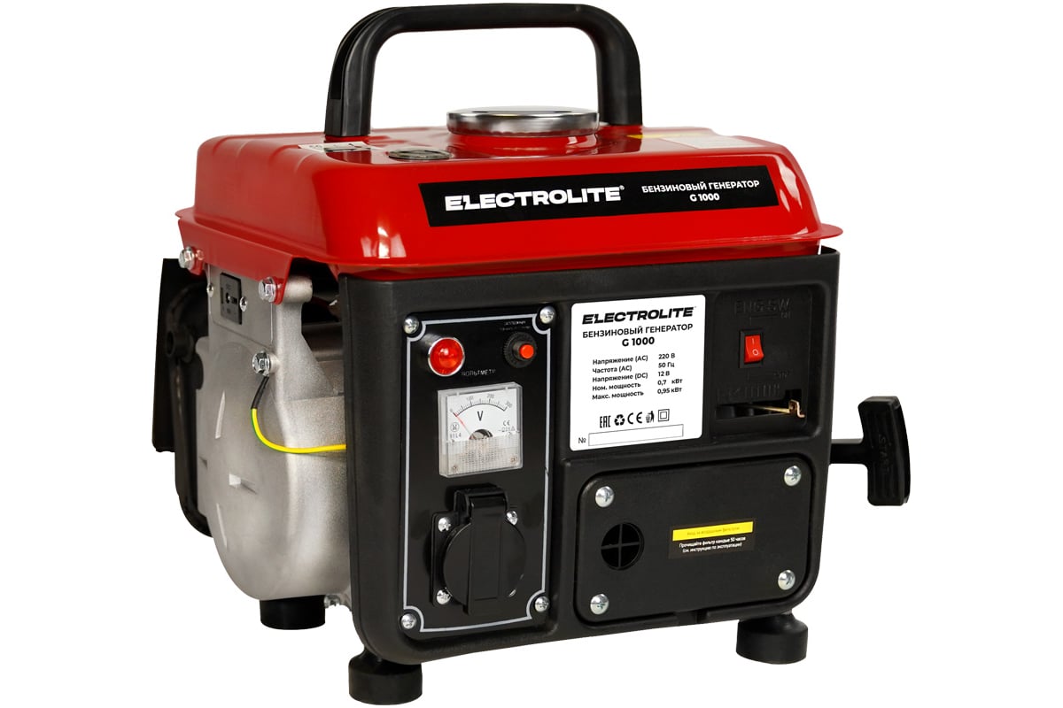 Electrolite g1000 1.18 ква максимальная нагрузка — фото модели из карточки магазина