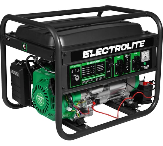 Генератор бензиновый Electrolite EL-999E PRO 6852 1