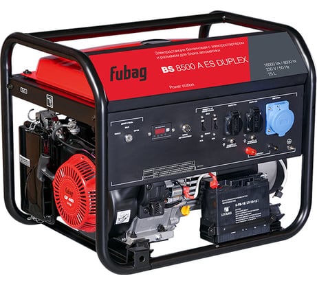 Бензиновая электростанция FUBAG BS 8500 A ES DUPLEX, 641002