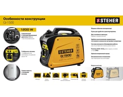 Steher 1200 Вт GI-1500 — фото 19