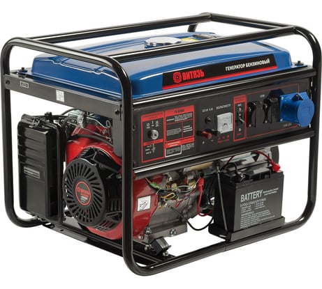 Бензиновый генератор Витязь ГБ-6500Е 18028004
