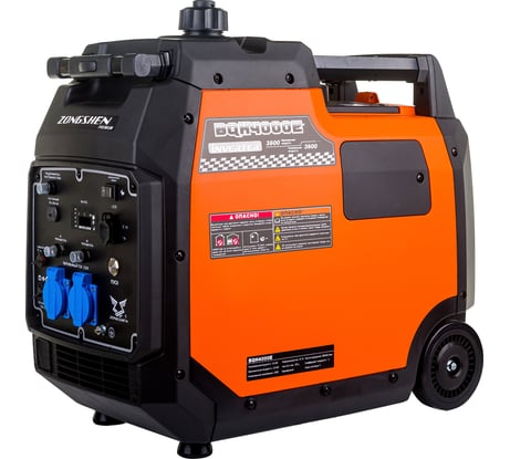 Бензиновый инверторный генератор Zongshen BQH 4000 E 1T90DFQ41