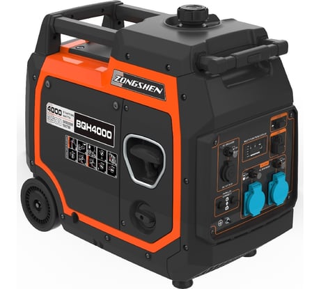 Бензиновый инверторный генератор Zongshen BQH 4000 1T90DFQ40