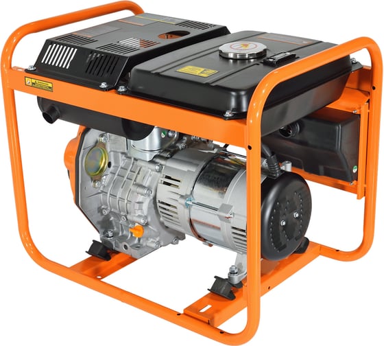 Генератор CARVER PPG - 5000D дизель (LT-178F, 3,3/3,6 кВт, 220В, бак12.5л, медь) (12 шт/пал) 01.020.00050