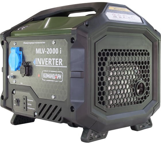Инверторный генератор КОМАНДАРМ 1.6 кВт MLV-2000 i