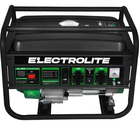 Генератор бензиновый Electrolite EL-999 PRO 6851 1