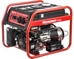 Hammer Flex GN4000E электрозапуск 3.5КВт 220В 50Гц бак 15л непр.9ч — фото