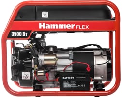 Hammer Flex GN4000E электрозапуск 3.5КВт 220В 50Гц бак 15л непр.9ч — фото 2