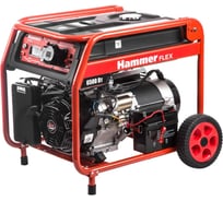 Бензоэлектростанция Hammer Flex GN7000ET электрозапуск 6КВт 220В 50Гц бак 30л непр.8,5ч 522793