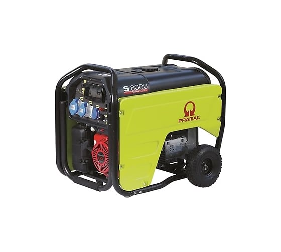 Бензиновая электрогенераторная установка Pramac S8000+AVR+CONN однофазная PD612SH2Z02 1