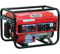 Электростанция BRADO LT4000B (2.8кВт, 2х230В/16А/2.5кВт, 12В, бак 15.0л) 00-00018436
