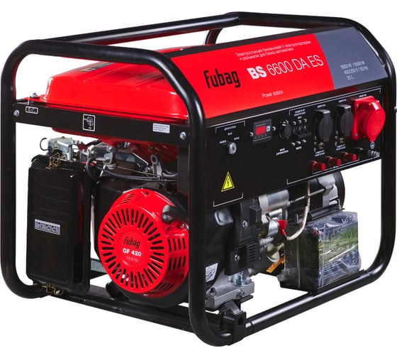 Электростанция бензиновая FUBAG BS 6600 DAES, 646282