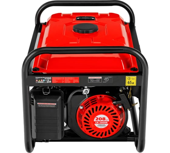 Генератор бензиновый KRONWERK LK-2800R, 2.8 кВт, 230В, ручной стартер 94521