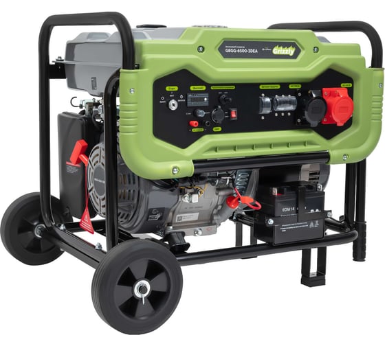 Бензиновый генератор Grizzly GEGG-6500-3DEA
