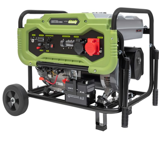 Бензиновый генератор Grizzly GEGG-6500-3DEA