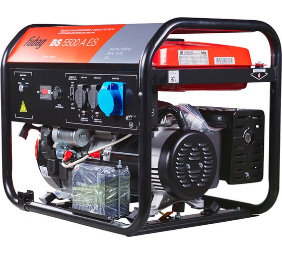 Электростанция бензиновая FUBAG BS 5500 AES 646279