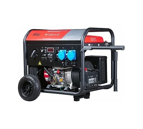 Инверторная электростанция FUBAG с электростартером и коннектором автоматики TI 10000 A ES 431742