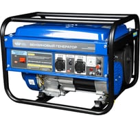 Бензиновый генератор ООО ТД Гидромаркет 3 квт, медная обмотка, розетки 2- 220 вольт 6 л.с. двигатель GMGen-3-220*2