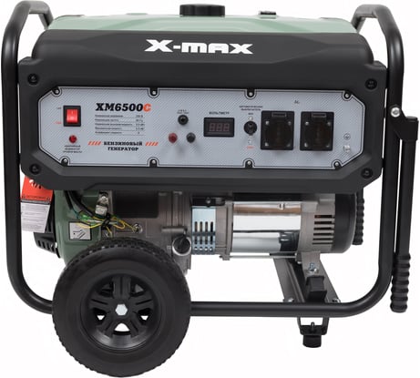 Бензиновый генератор X-MAX 5,5 кВт, ручной стартер XM6500C