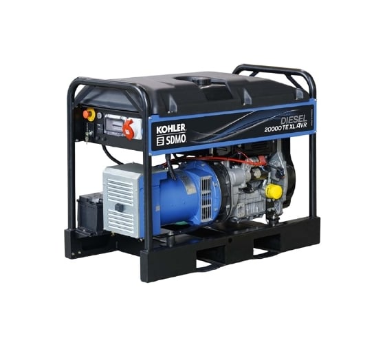 Дизельный генератор KOHLER-SDMO DIESEL 20000 TA XL AVR EXPORT 4687201729136 1