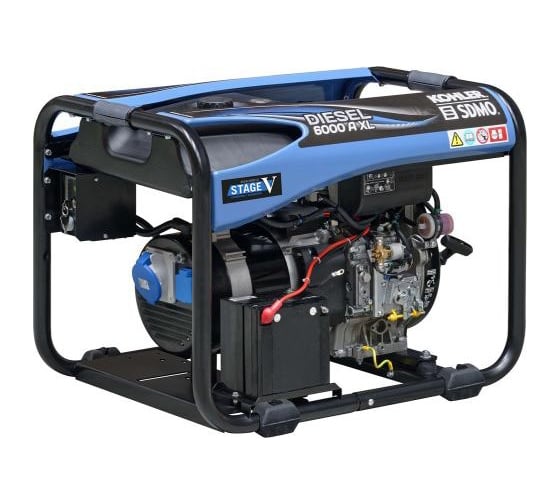 Дизельный генератор KOHLER-SDMO DIESEL 6000 A XL C5 4687201728887