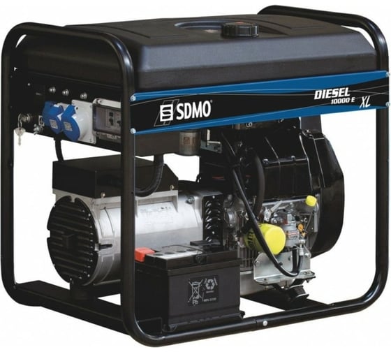 Дизельный генератор KOHLER-SDMO DIESEL 10000 A XL EXPORT 4687201728917