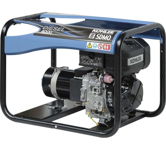 Дизельный генератор KOHLER-SDMO DIESEL 4000 EXPORT 4687201728856 1