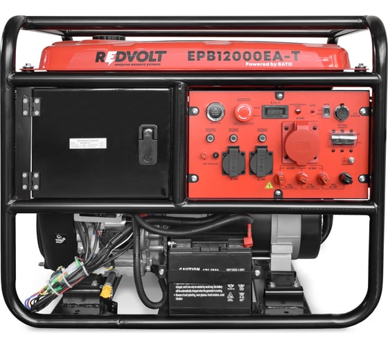 Бензогенератор REDVOLT EPB12000EA-T
