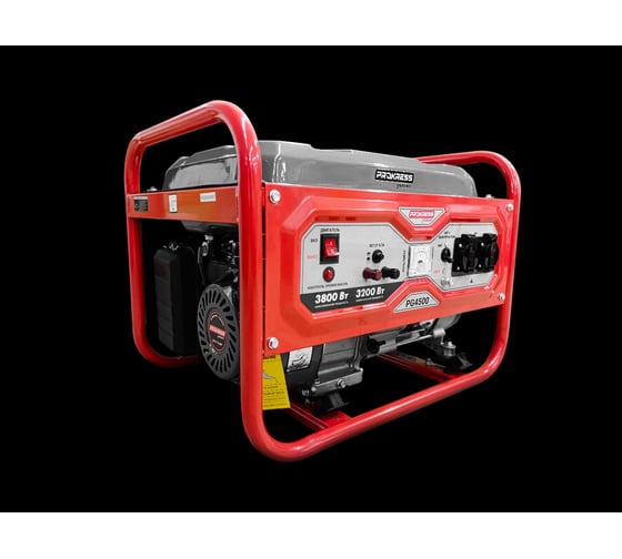 Генератор бензиновый PROKRESSPOWER PG 4500 3,2/3.8 кВт бак 15 л 45 кг 00-00000024 1
