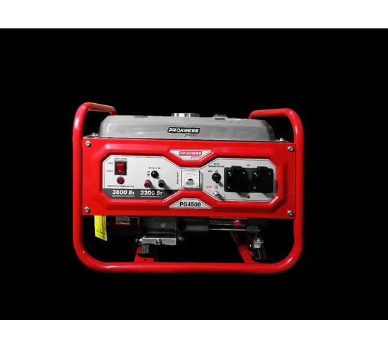 Генератор бензиновый PROKRESSPOWER PG 4500 3,2/3.8 кВт бак 15 л 45 кг 00-00000024