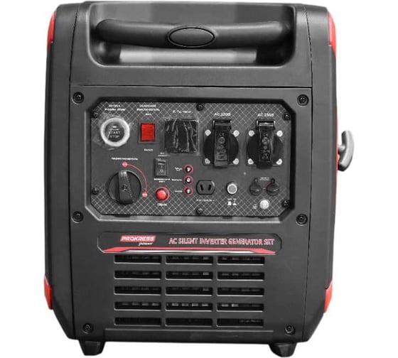 Генератор инверторный PROKRESSPOWER PG7500iSo 5,5/6.5 кВт, 10л, 45кг, электрозапуск и запуск с пульта РБ000035757