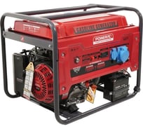 Генератор бензиновый электрический POWERAC 8 кВт, 220В, 16л.с., электростартер + АКБ PR8500H2E