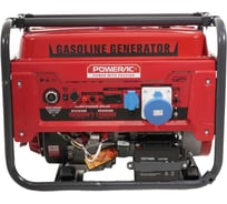 Генератор бензиновый электрический POWERAC 11кВт, 220В, 18л.с., автозапуск PR13700H2E-ATS