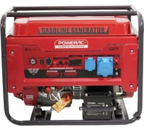 Генератор бензиновый POWERAC 5.5кВт PR6500H2E-ATS