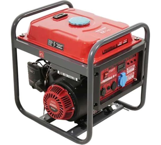Генератор бензиновый инверторный POWERAC 3.0 кВт, 230В, 50Гц, 4-тактный PR4500ioL-B 1