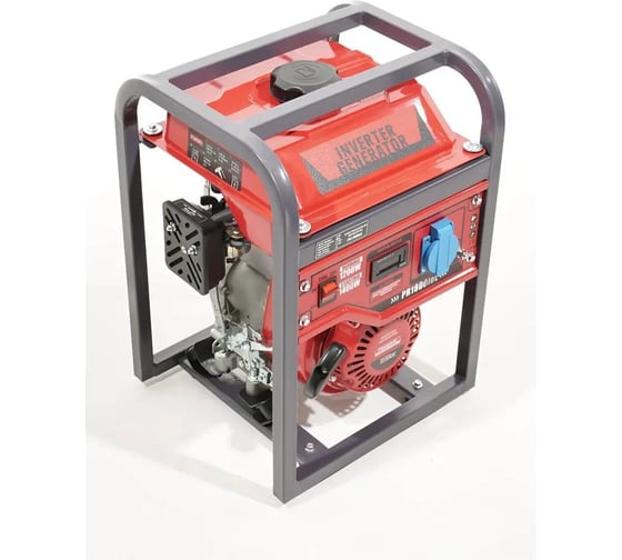 Генератор бензиновый инверторный POWERAC 1.2 кВт, 230В, 50Гц, 4-тактный PR1800ioL